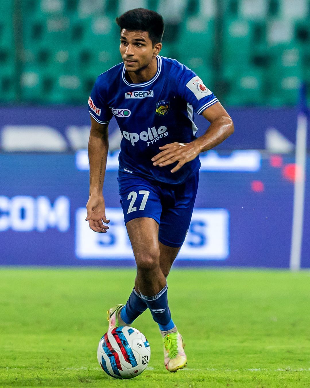 Akshak Sangwan scored a goal today (Image Courtesy: ISL Media)