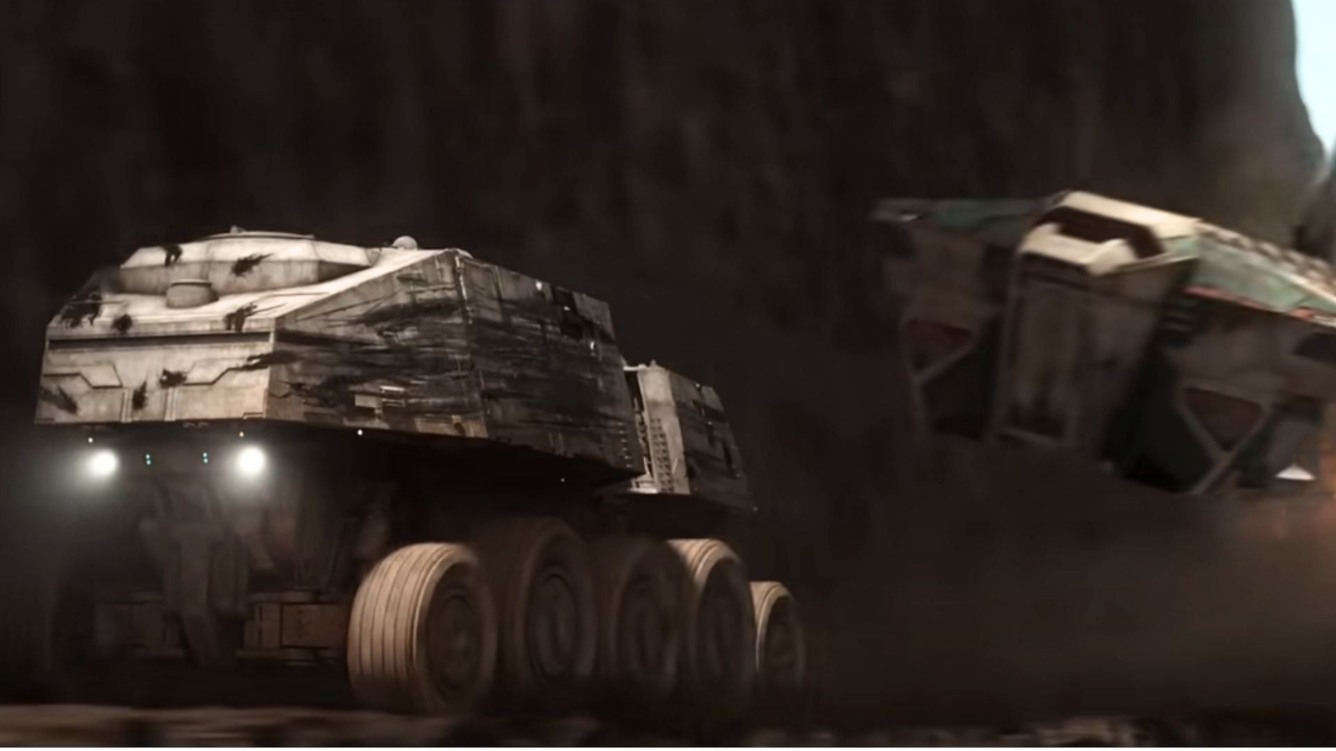 The title of the episode alludes to the Juggernaut tank driven by Hunter (Screengrab via YouTube/ @Star Wars)