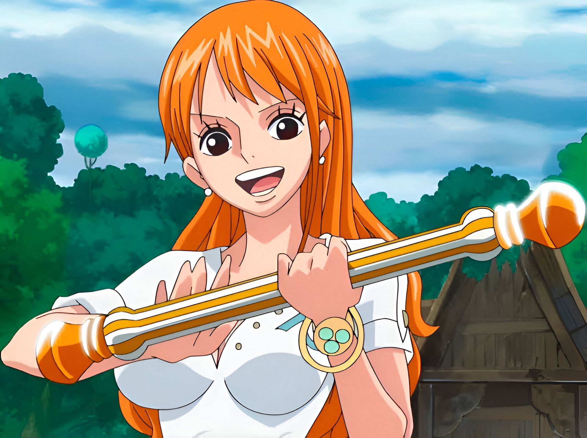 Nami as seen in the anime (Image via Toei Animation)