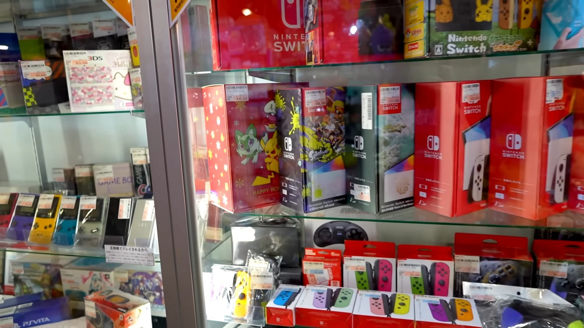 Huge library of Nintendo Switch games (Image via BeatEmUps/YouTube)