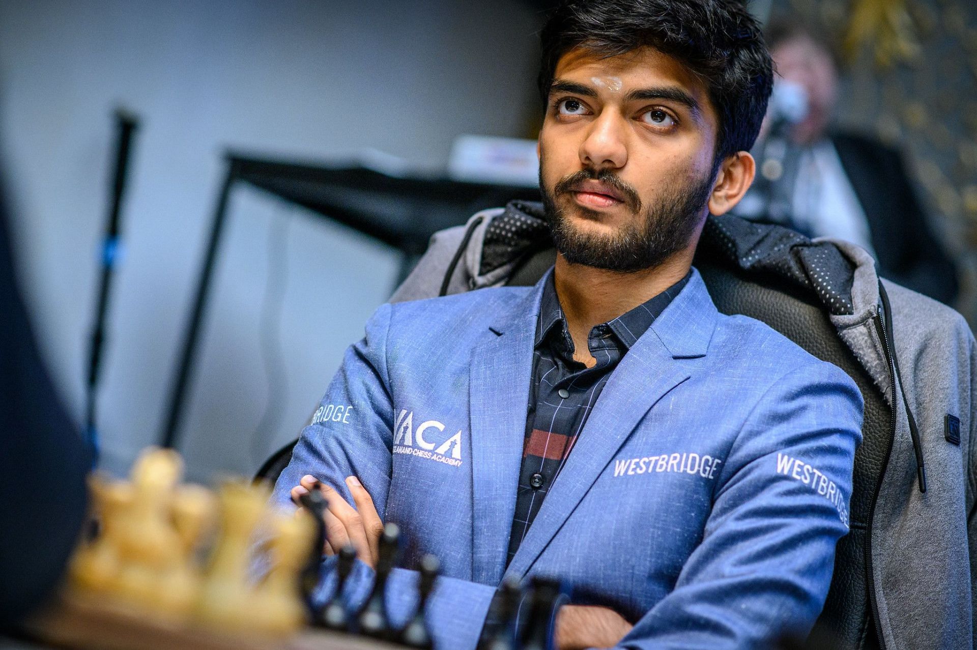 Gukesh D makes a comeback, defeating Vidit Gujrathi. (Credit: FIDE/X)