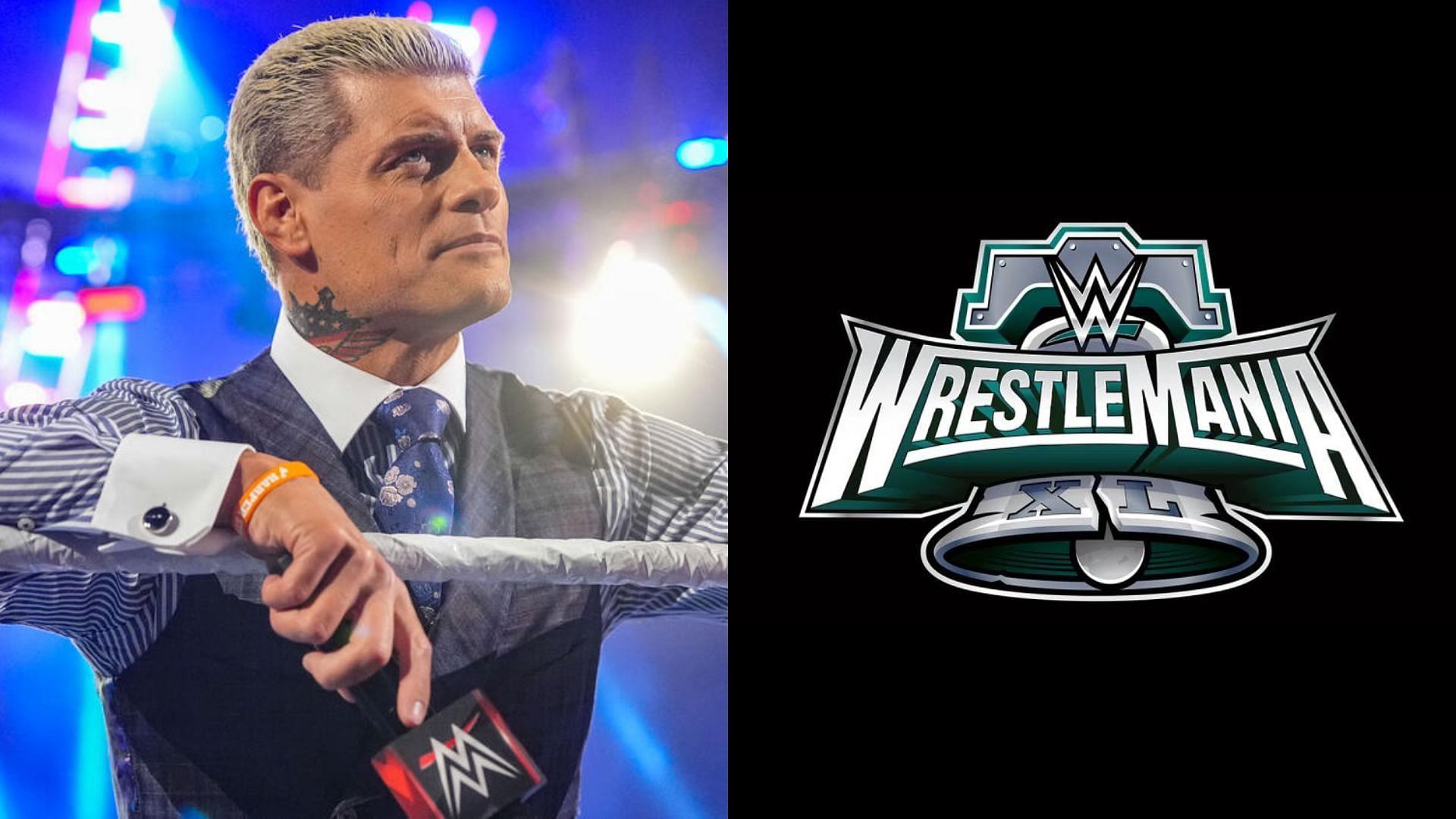 Cody Rhodes will main event WrestleMania this year [Photo courtesy of WWE