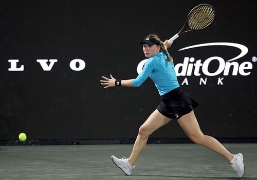 This will be Ekaterina Alexandrova's fourth main draw appearance at the Porsche Tennis Grand Prix.