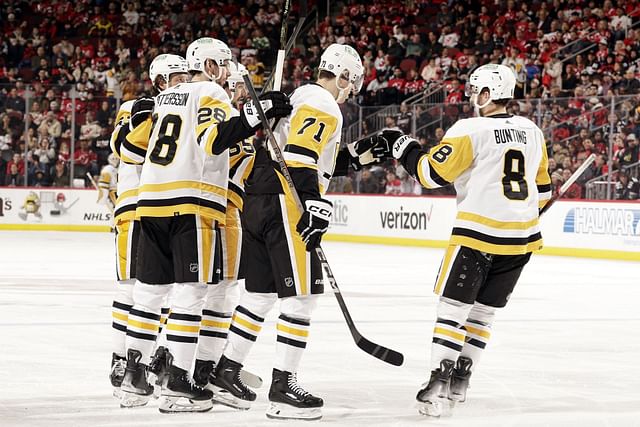 Pittsburgh Penguins v New Jersey Devils