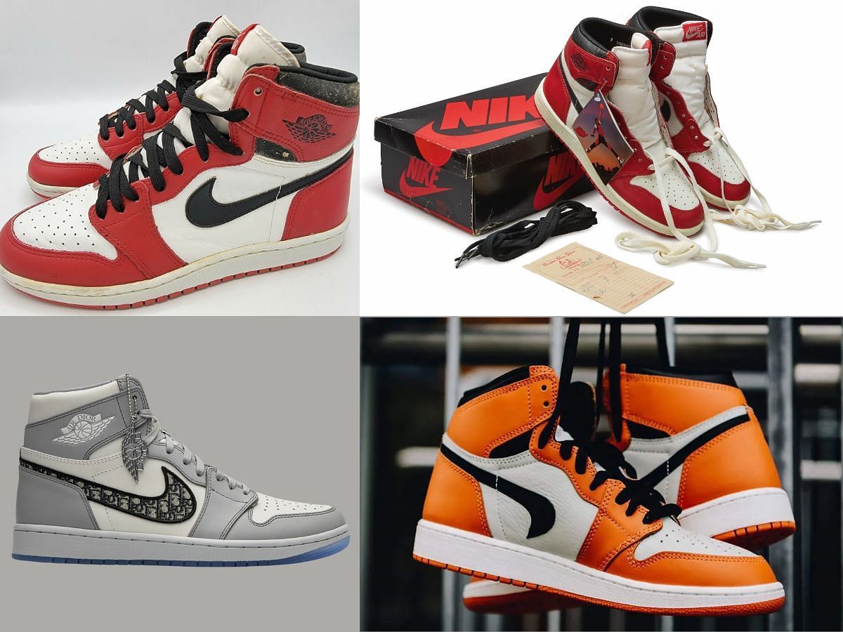 5 Most expensive Air Jordan 1 sneaker of all time 