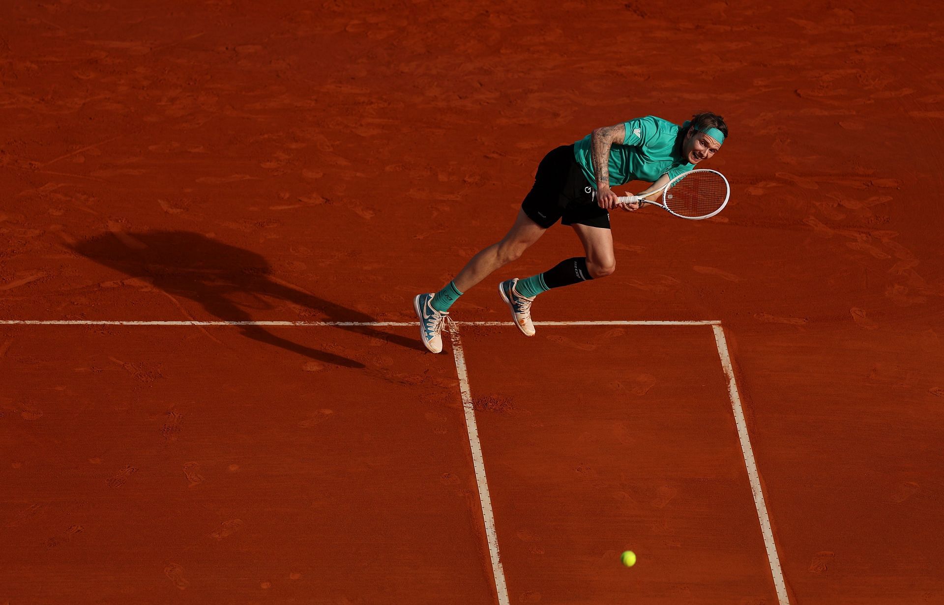 Bublik at the Rolex Monte-Carlo Masters - Day One