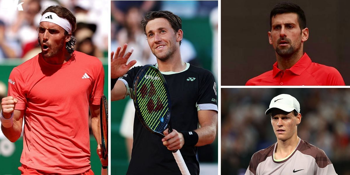 Stefanos Tsitsipas and Casper Ruud will square off in the Monte-Carlo Masters final