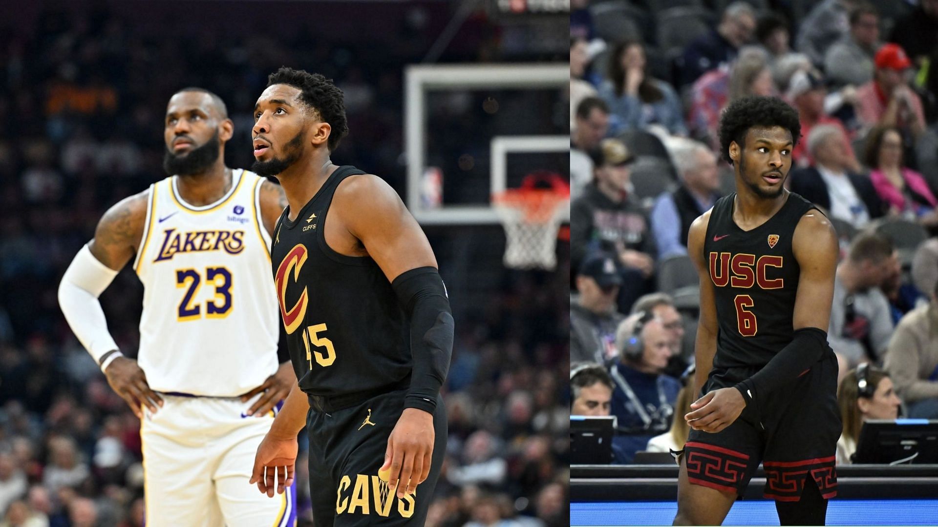 Should the Cleveland Cavaliers trade Donovan Mitchell for Lebron James and draft Bronny?