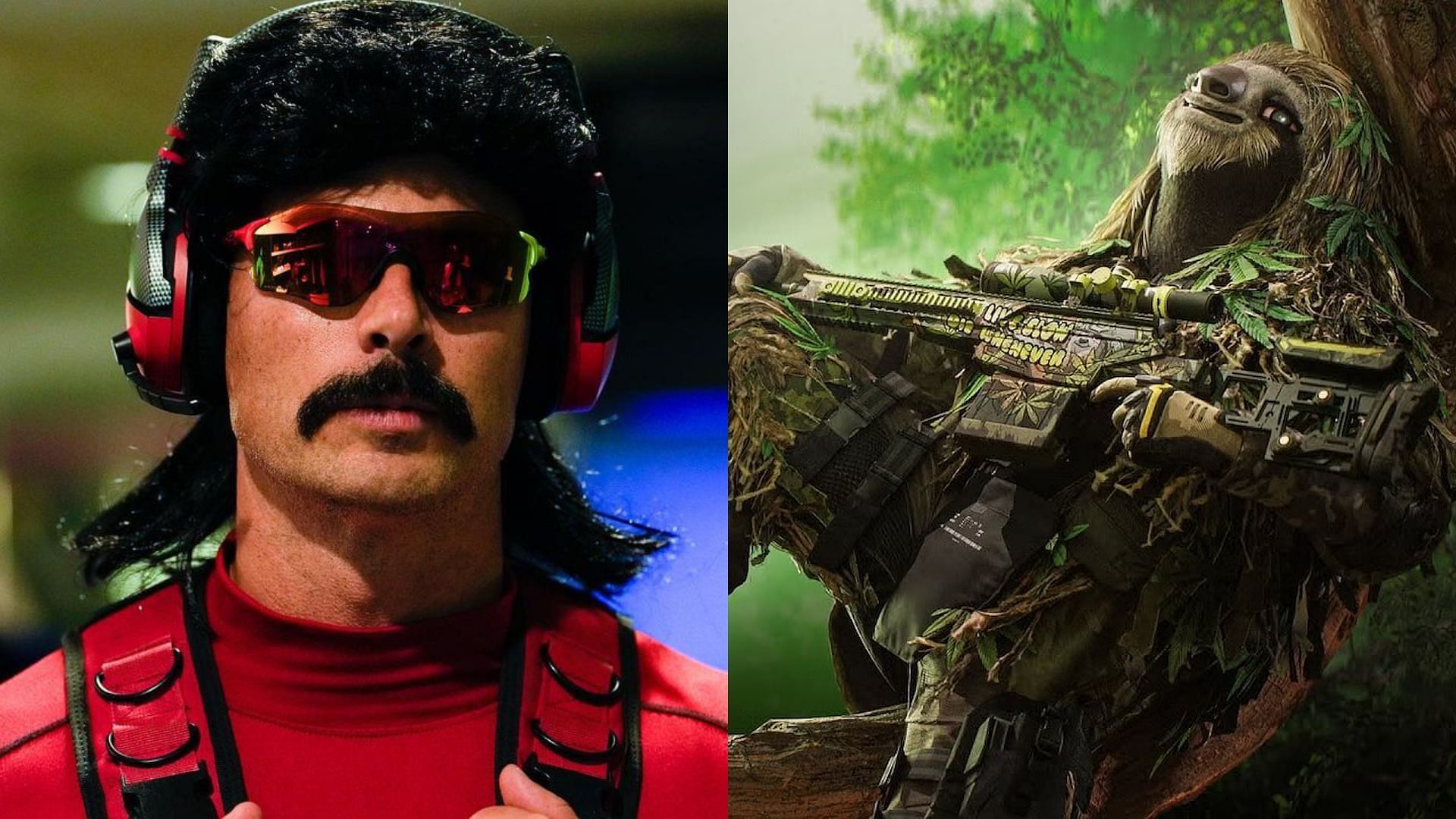 Dr DisRespect not happy with Activision over4/20 Call of Duty event (Image via Activision, Dr DisRespect/Instagram)
