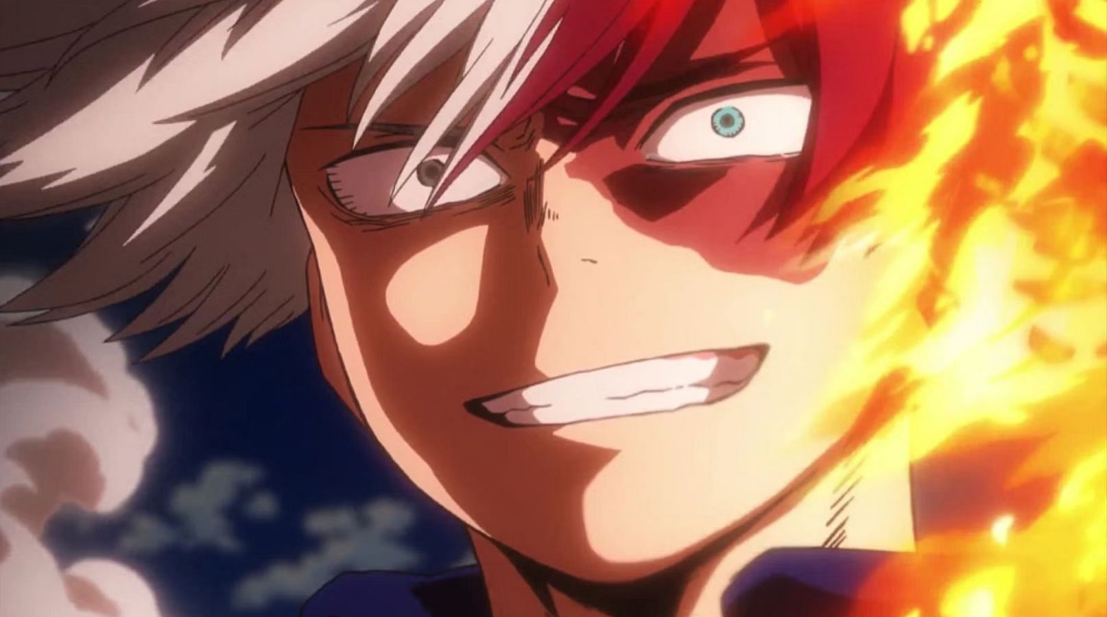 Shoto Todoroki&rsquo;s childhood (Image via Studio Bones)