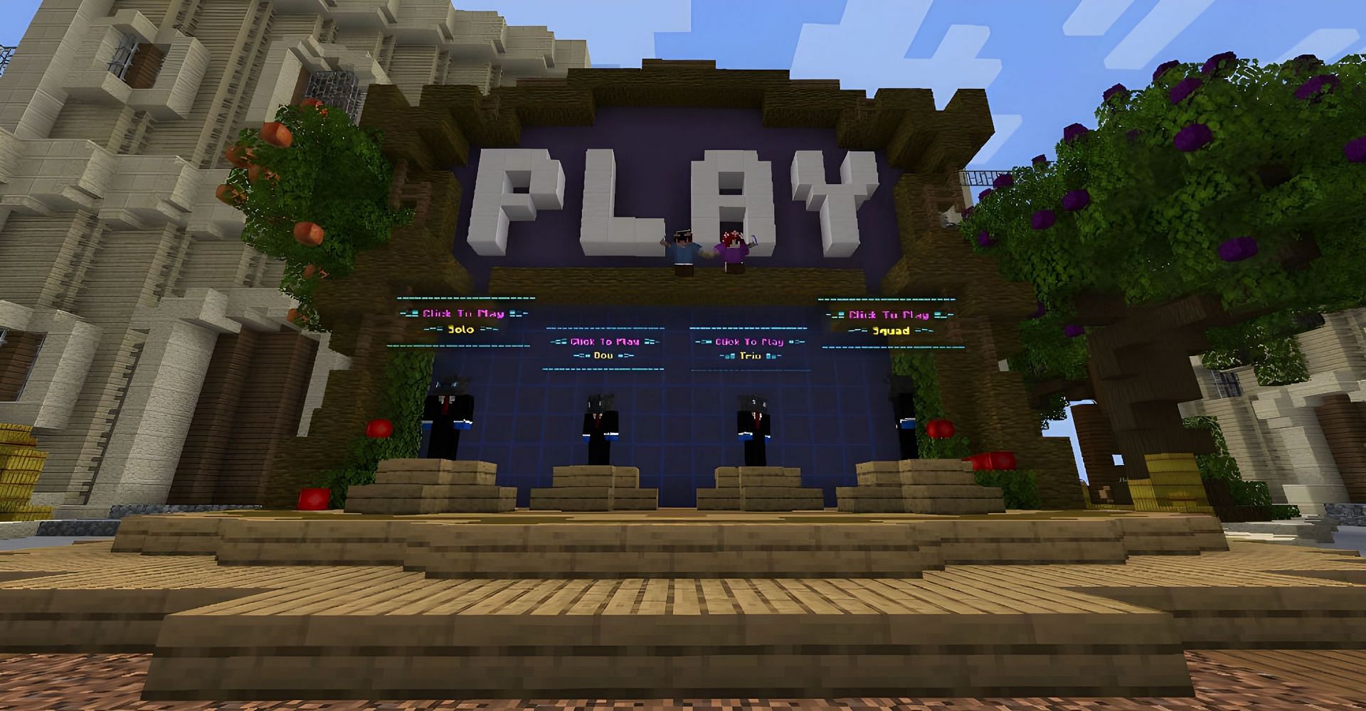 VoidPixel is a fun Eggwars server (Image via Mojang)