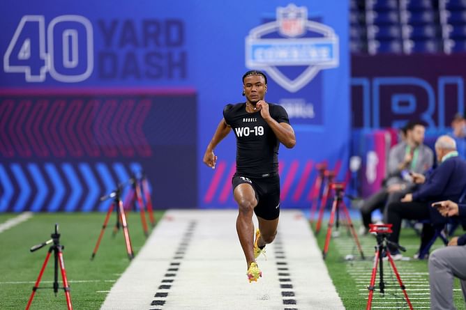 WATCH: Colts WR Adonai Mitchell share heartfelt moment with his daughter after #52 overall selection in NFL Draft 2024