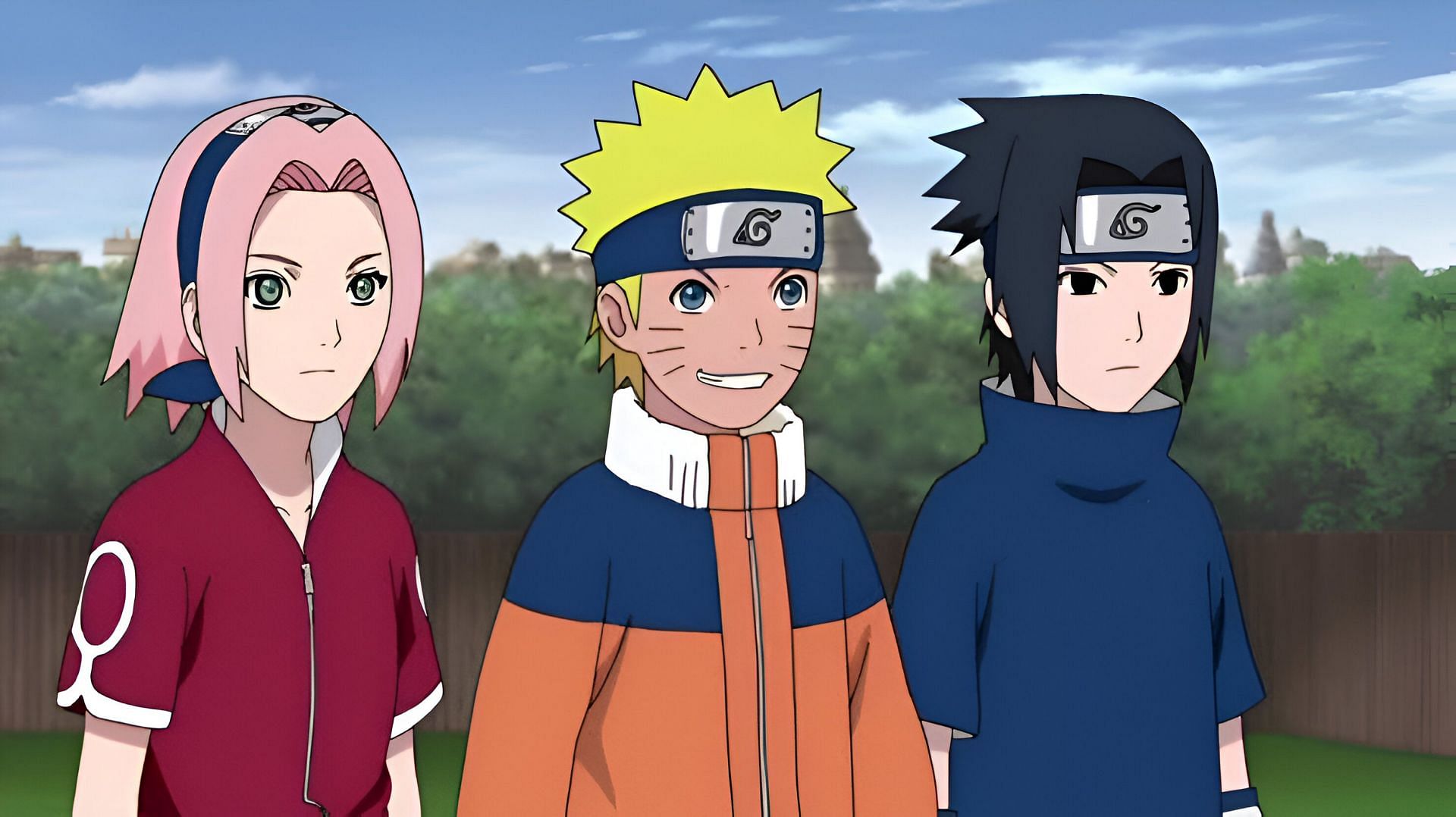 Team 7 as seen in the anime (Image via Studio Pierrot)