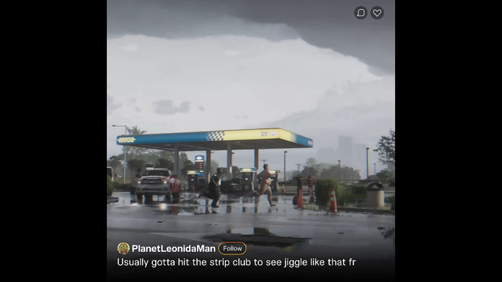 PlanetLeonidaMan reporting a Florida Man incident parody (Image via Rockstar Games)