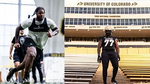 “Bro he is huge” - CFB world reacts to 5-star recruit Jordan Seaton’s first time in Buffaloes uniform during 2024 spring game