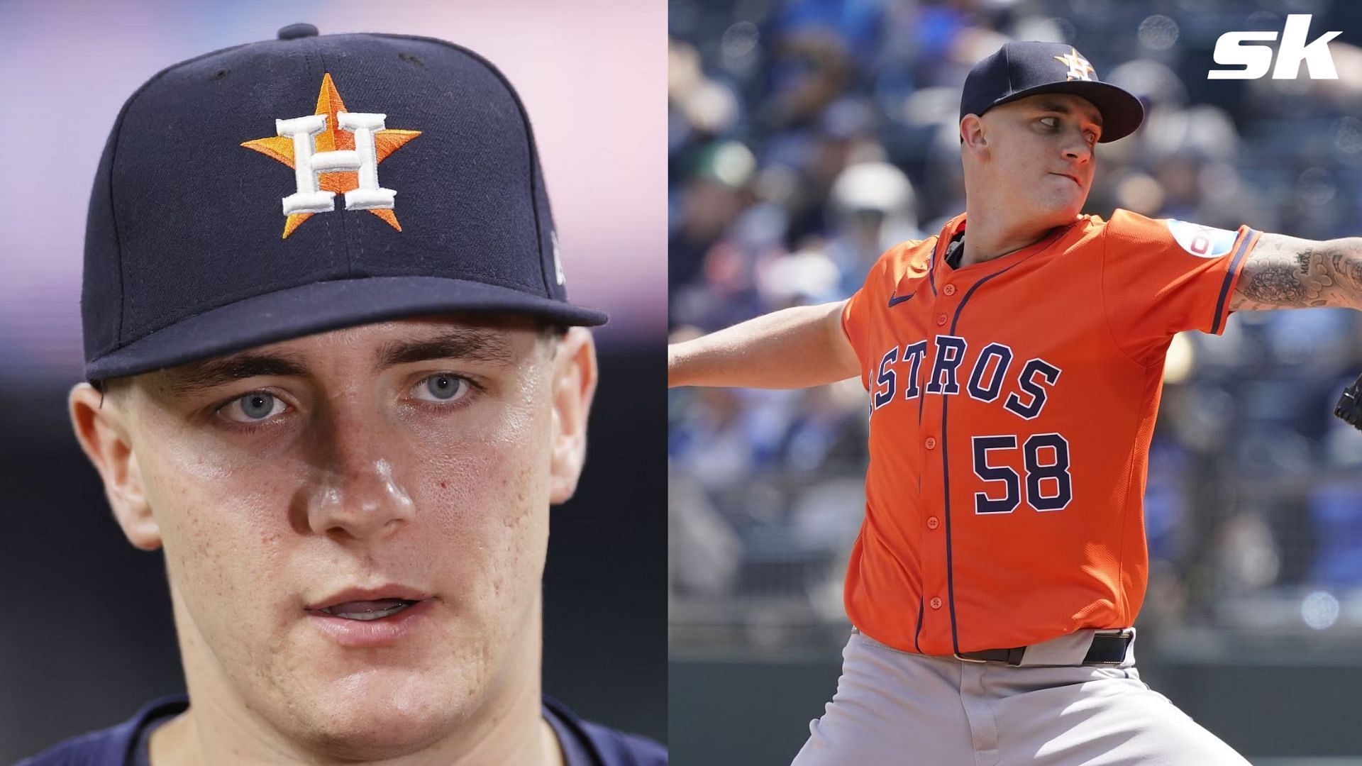 Baseball fans troll the Houston Astros after starter Hunter Brown gives up 9 runs in less than one inning