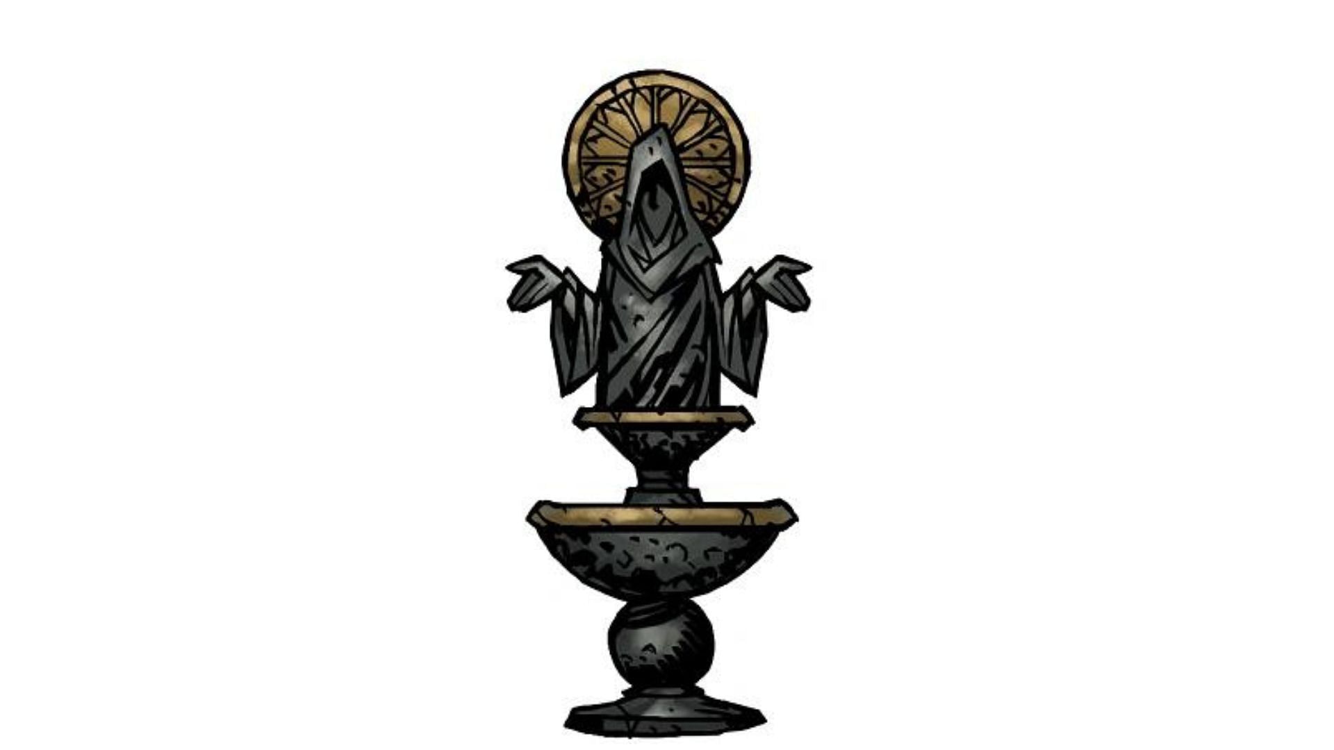 The Holy Fountain In Darkest Dungeon (Image via Red Hook Studios)