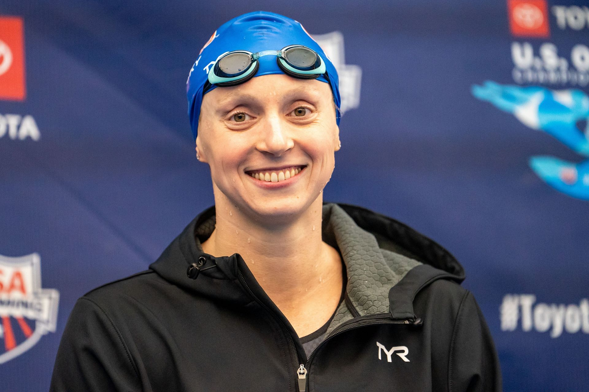 Katie Ledecky at the Toyota US Open - Day 2