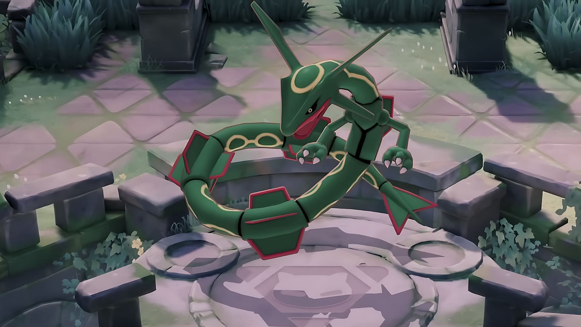 Rayquaza is arguably the game-changing objective in the game (Image via The Pokemon Company)