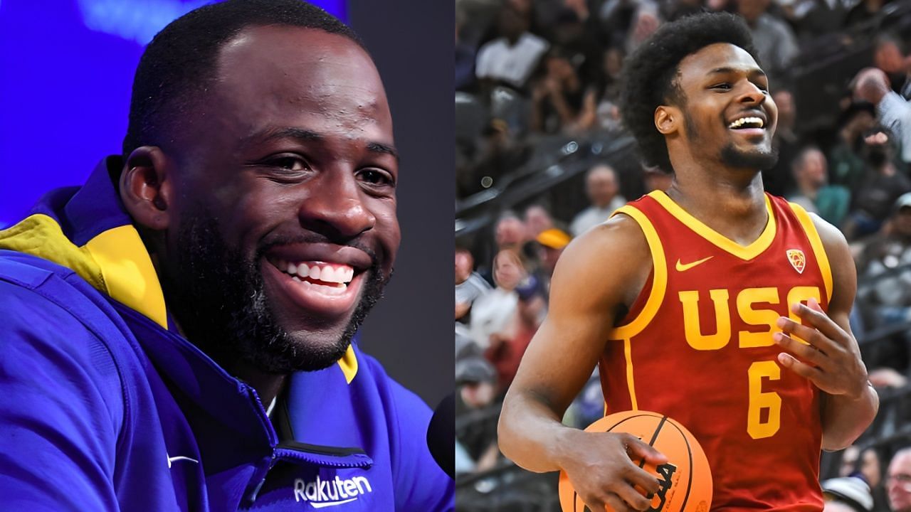 Draymond Green comes to Bronny James&rsquo; defense against nepotism hate