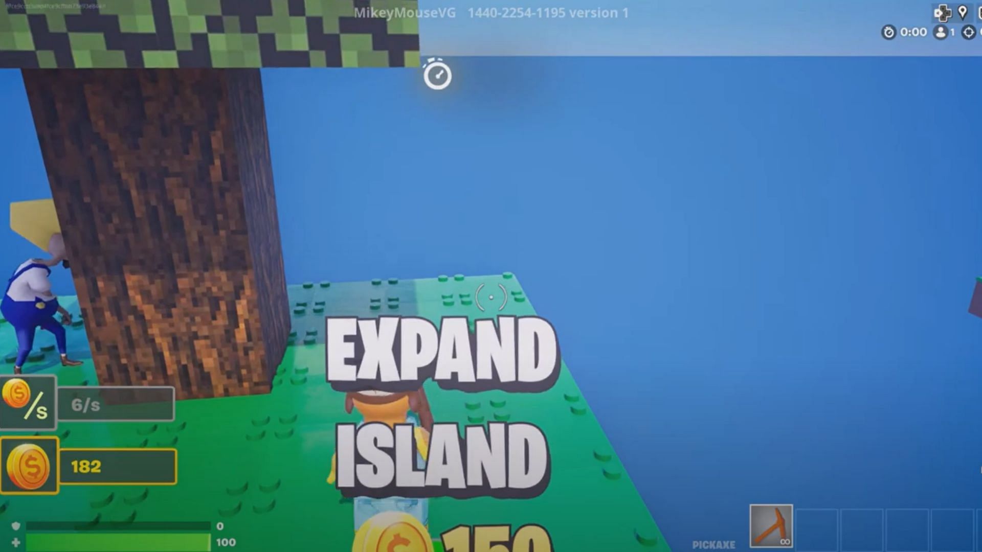 Expand your island in the Skybrick Tycoon map (Image via ESPIRITGAME on YouTube)
