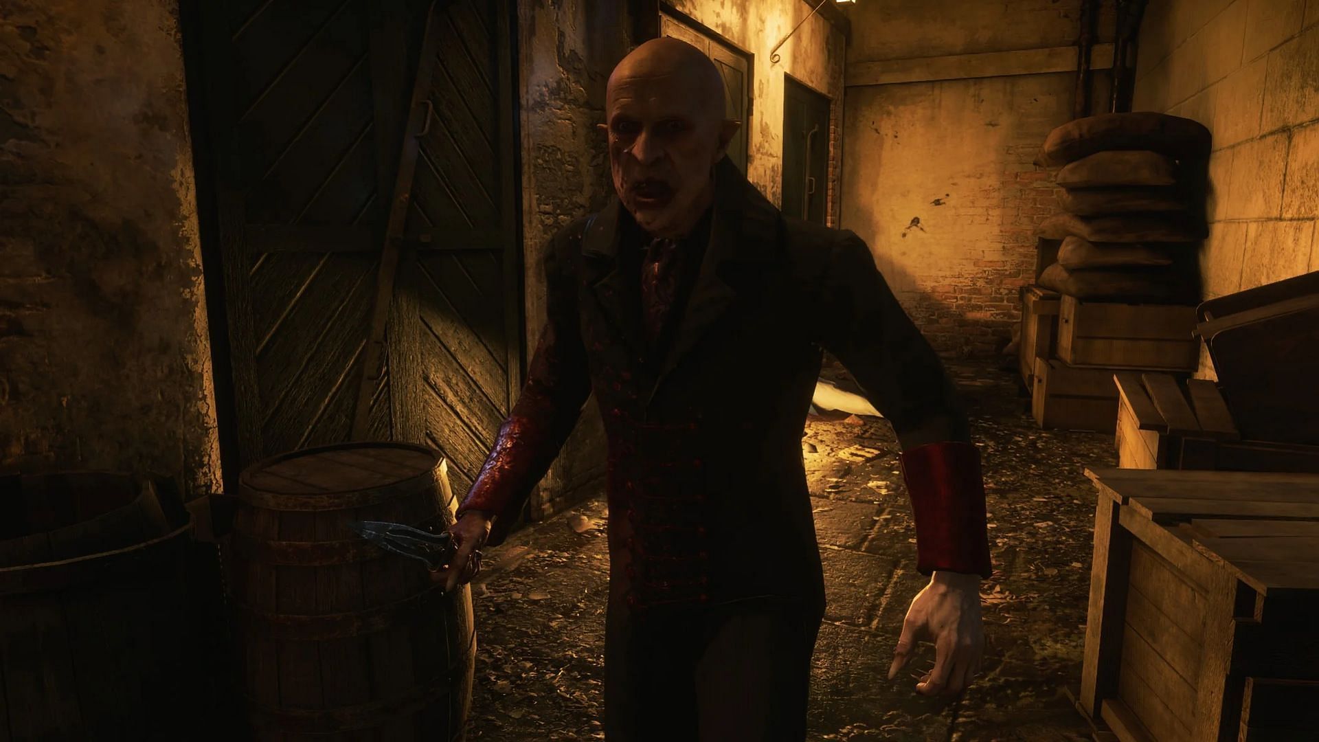 Vampire in Saint Denis in Red Dead Redemption 2.