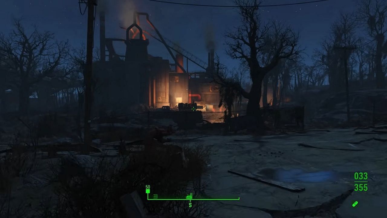 Saugus Ironworks is involved in two new quests in the Fallout 4 Next-gen update (Image via Bethesda Softworks)