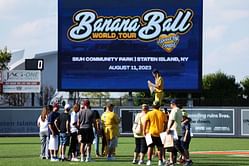 WATCH: Savannah Bananas' David Meadows pulls off unreal barehanded backflip catch