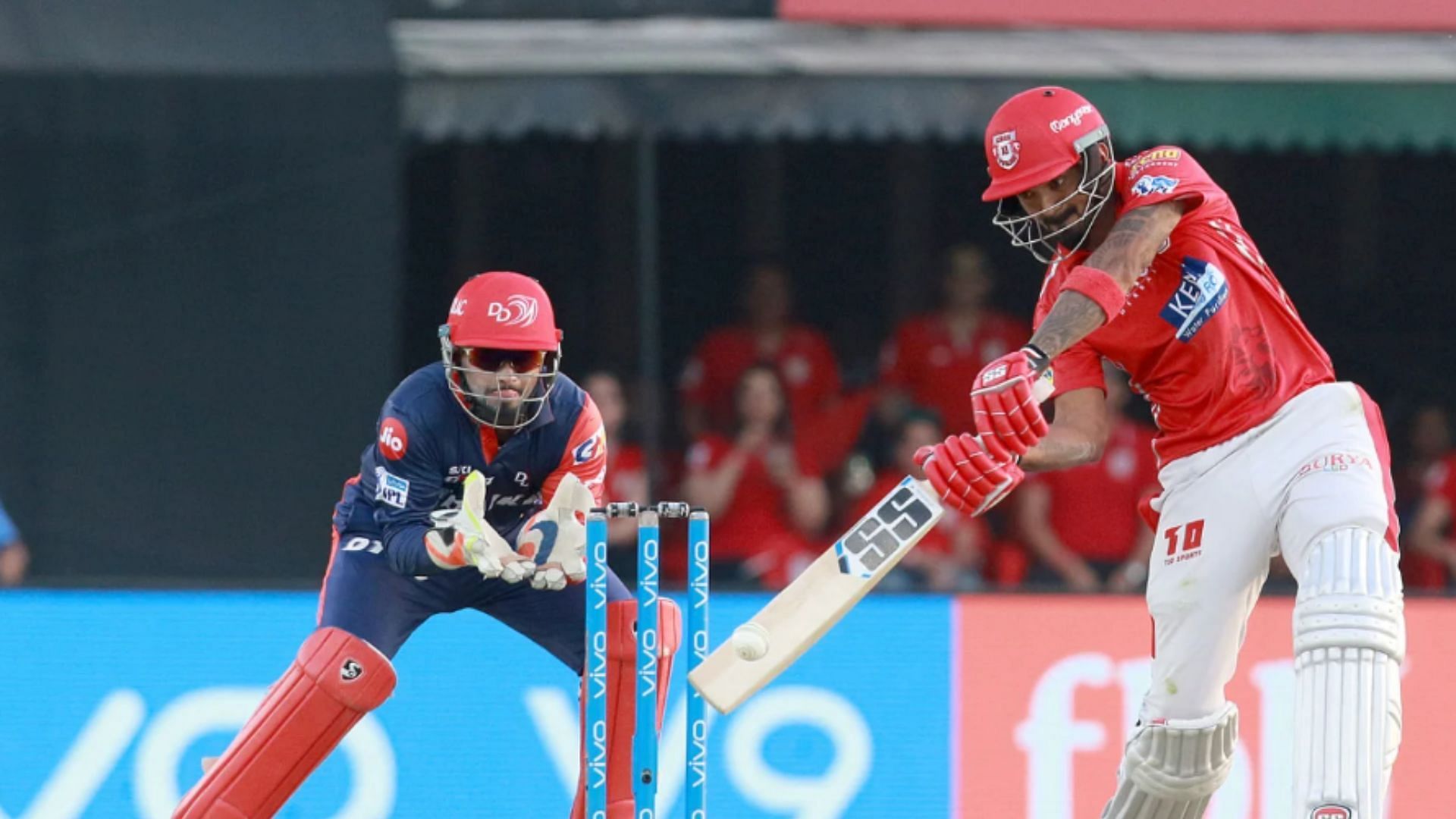 Rahul en route to a 14 ball fifty against the Delhi Daredevils.