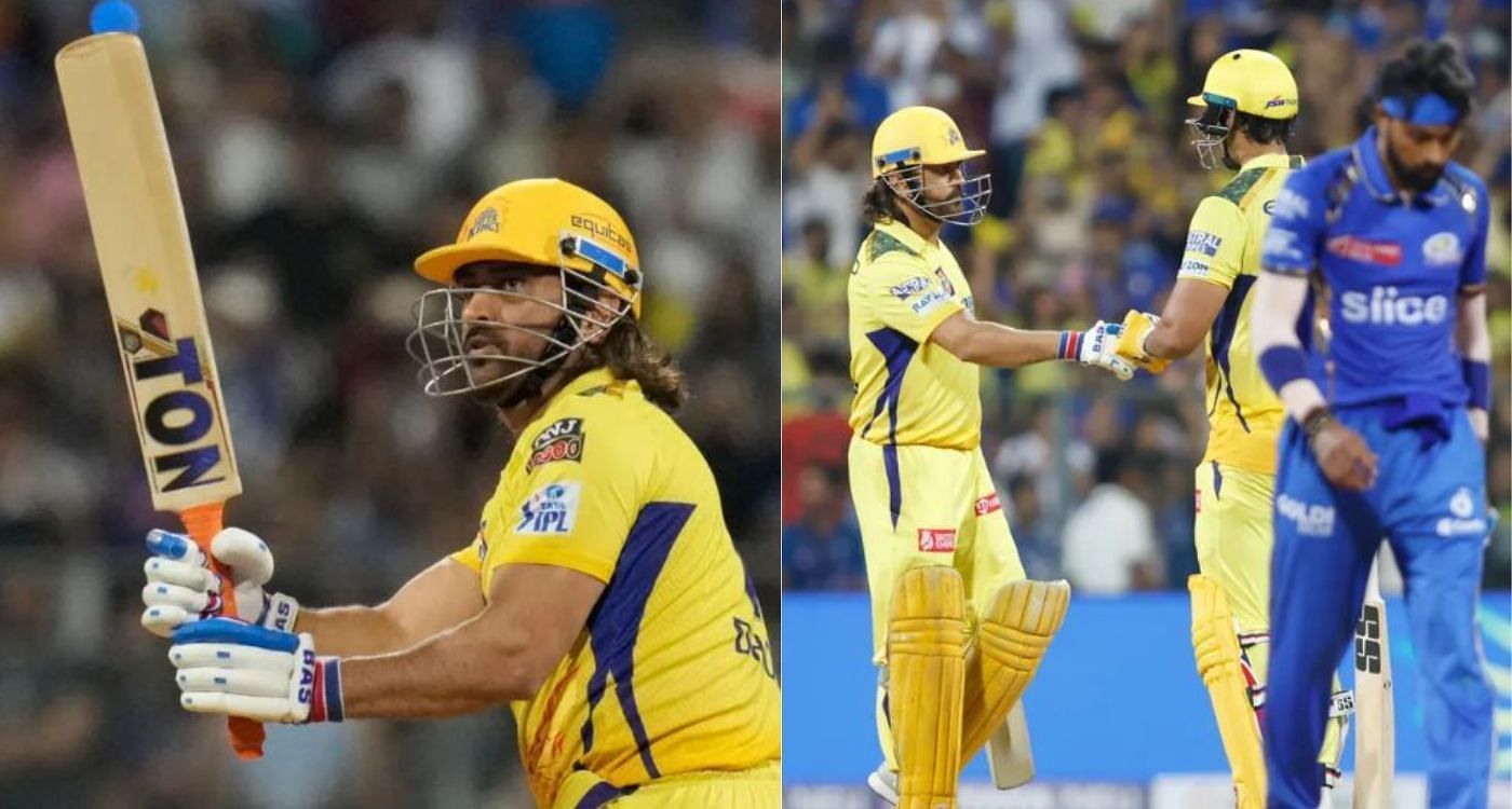 धोनी ने पांड्या को लगातार तीन छक्के जड़े (Images: IPL website)