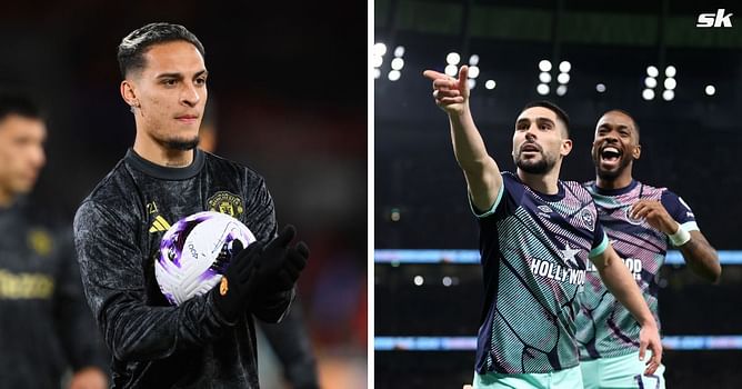 “Just for the record” - Neal Maupay aims dig at Manchester United star Antony for pulling out controversial celebration vs Coventry