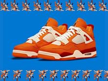 Air Jordan 4 OG SP Firewood Orange shoes: Features explored