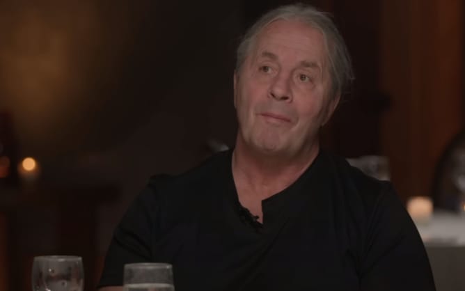 Controversial ex-superstar pictured next to Bret Hart's photo in WWE 2K booth at WrestleMania 40 weekend