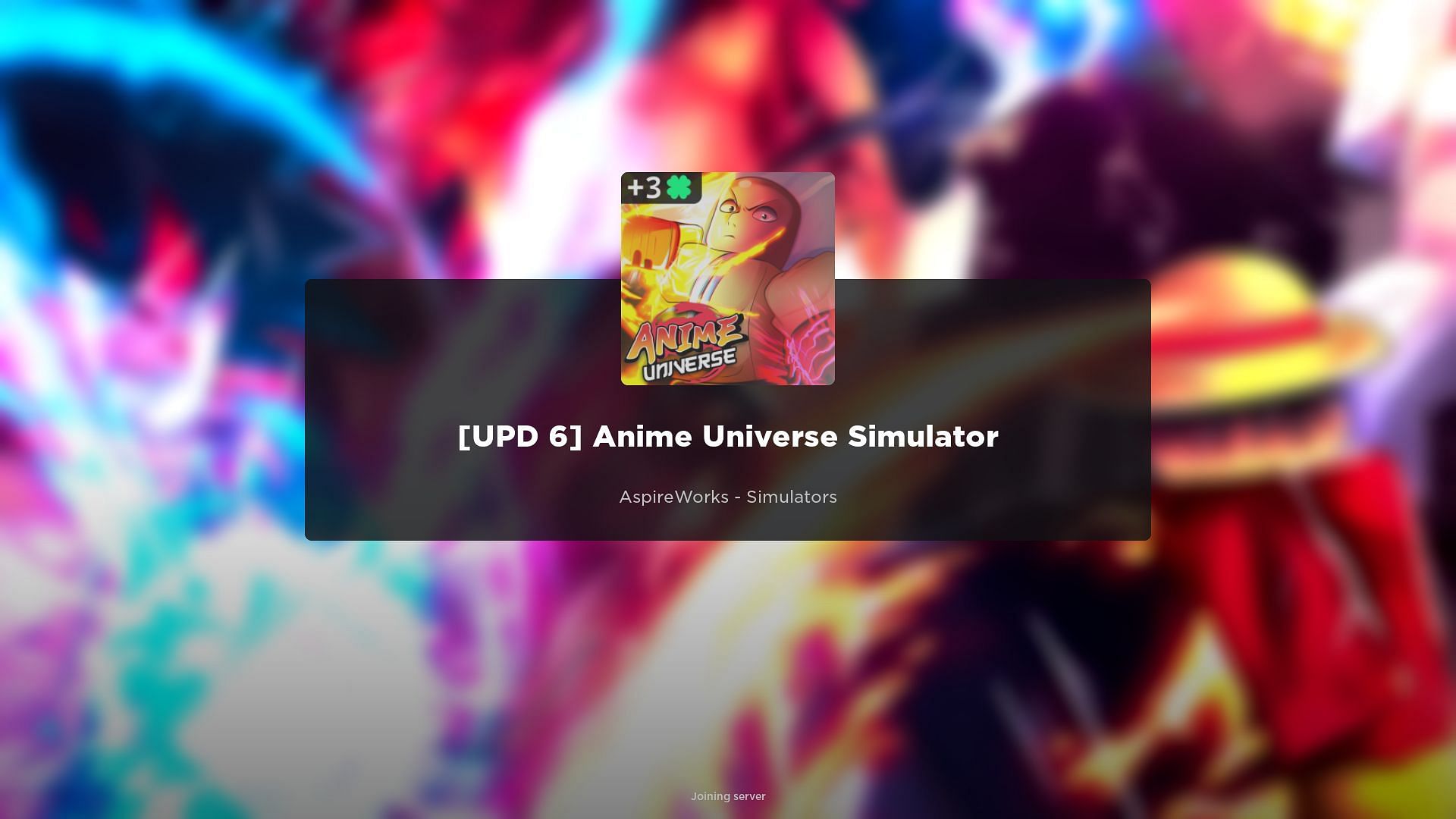 Redeem Codes in Anime Universe Simulator