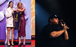 "We've enjoyed watching you the last couple of years": Caitlin Clark's favorite artist congratulates former Iowa star on being the No. 1 overall pick