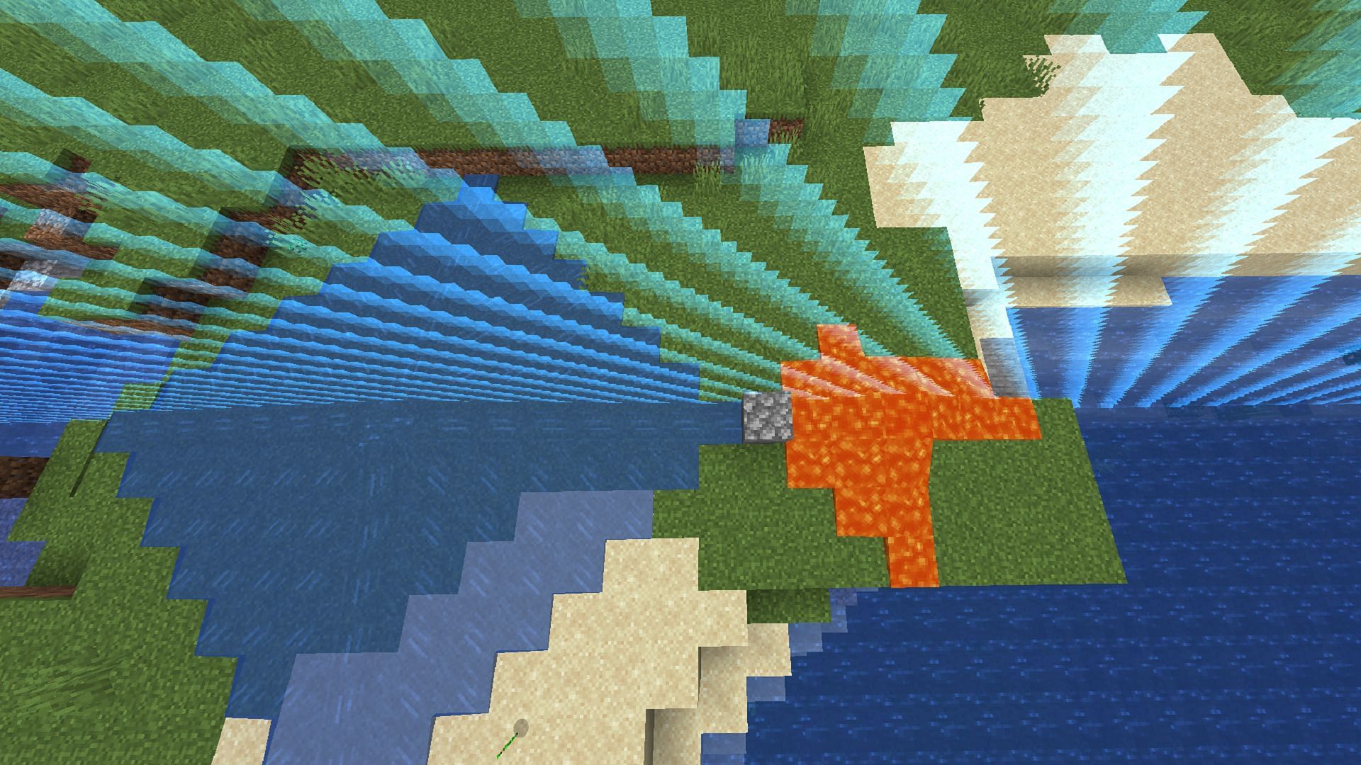 Other barriers like the World Border have essentially replaced the Far Lands. (Image via Mojang)