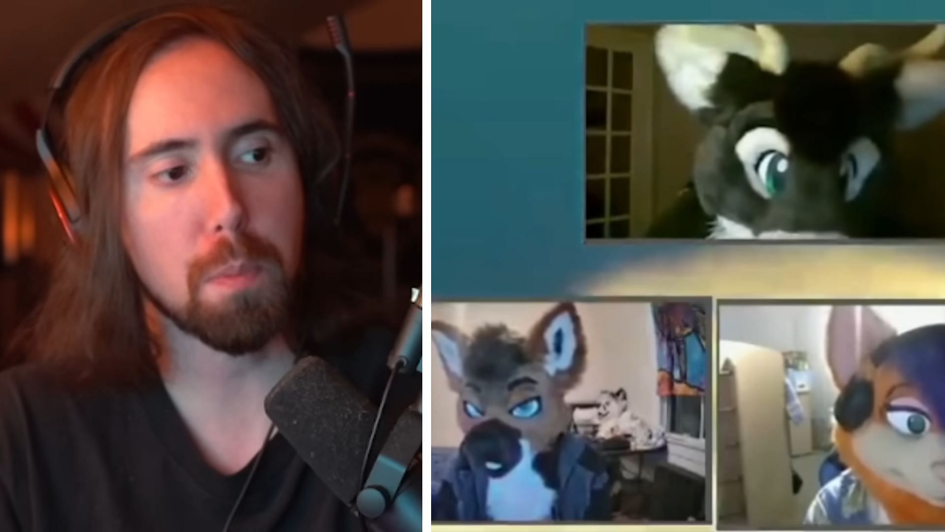 Asmongold reacts to furries playing World of Warcraft (Image via Asmongold Clips/YouTube)