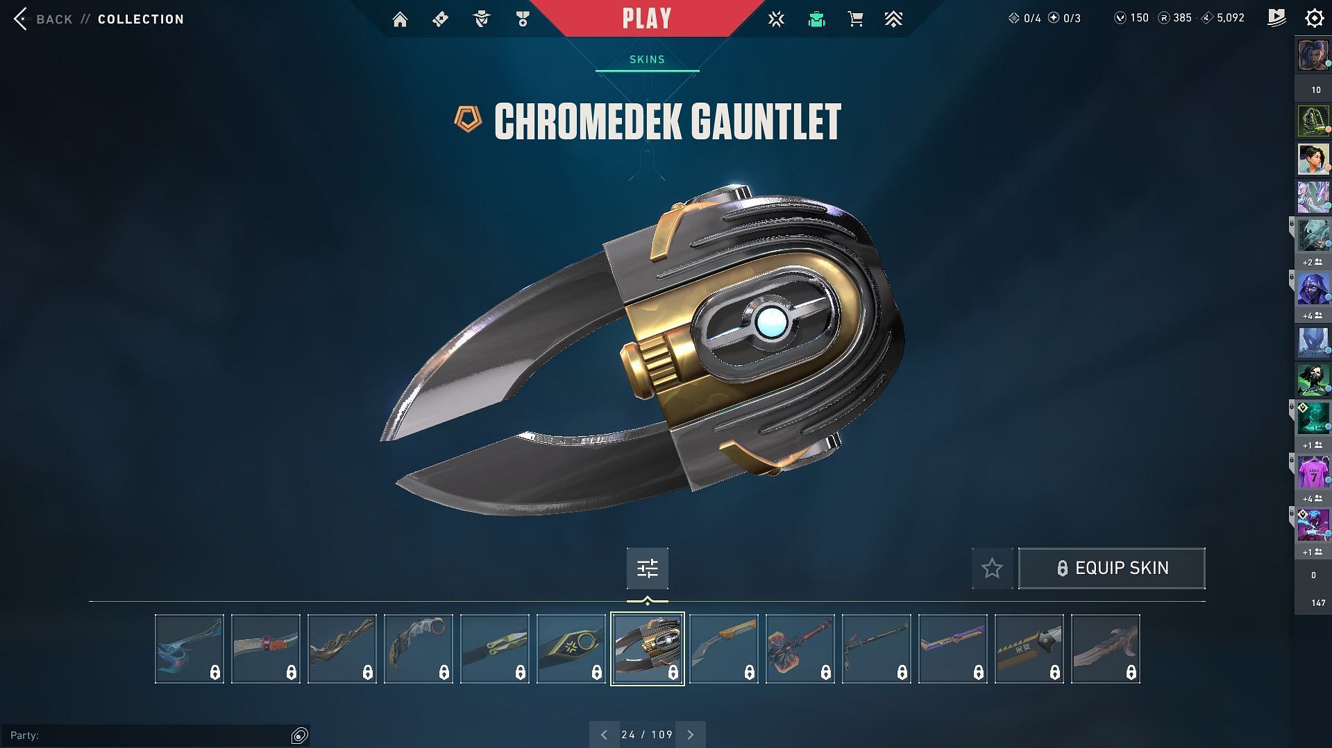 Chromedek Gauntlet in-game view (Image via Riot Games)