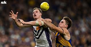 What was the result of the AFL match between West Coast Eagles and Fremantle Dockers?