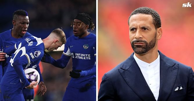 “Mad scenes” - Rio Ferdinand on Chelsea's penalty argument between Cole Palmer, Nicolas Jackson and Noni Madueke