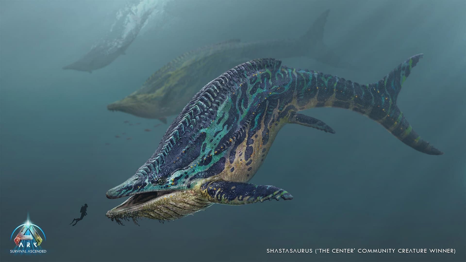 Shastasaurus is one of the latest upcoming Ark Survival Ascended creatures (Image via Studio Wildcard)