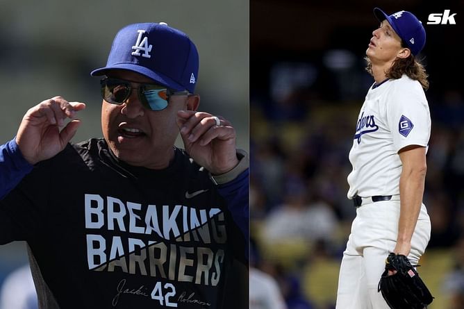 “It just wasn’t there” - Dodgers manager Dave Roberts reflects on Tyler Glasnow’s struggle after loss against Nationals