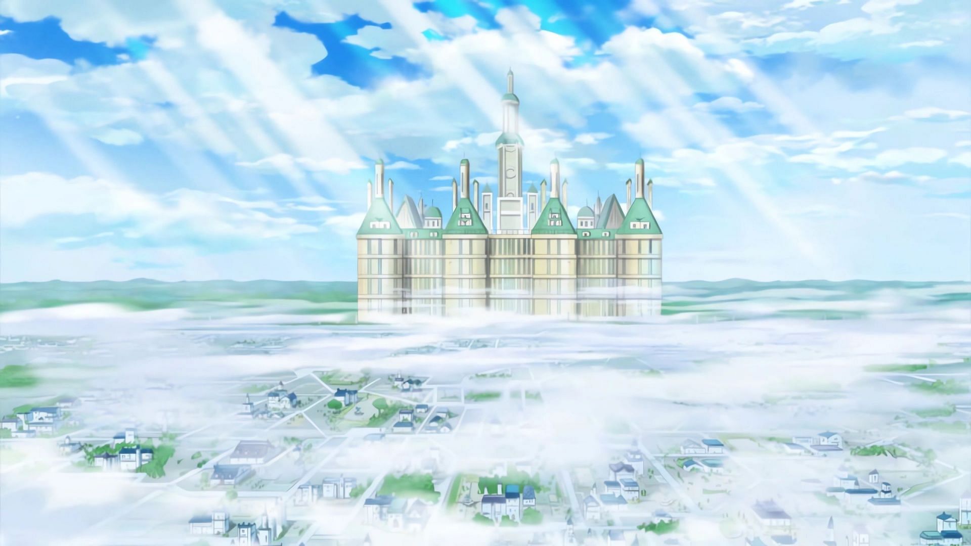 The holy land of Mary Geoise (Image via Toei Animation)