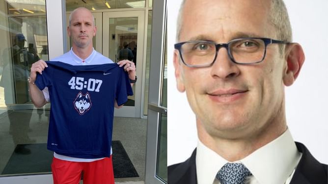 "That's a f***ing flop": UConn HC Dan Hurley fumes at officials during men's championship game against Purdue