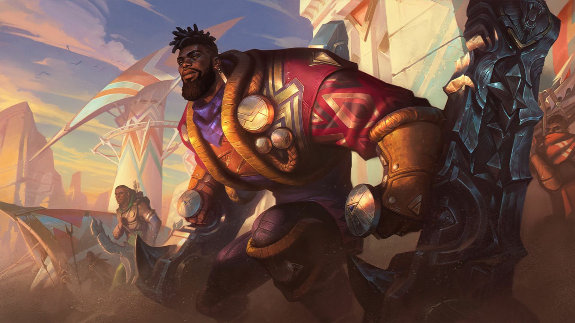 K&#039;Sante, the Pride of Nazumah (Image via Riot Games)