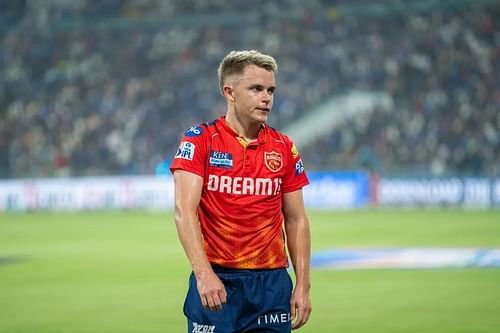 Sam Curran of PBKS. Courtesy: IPL