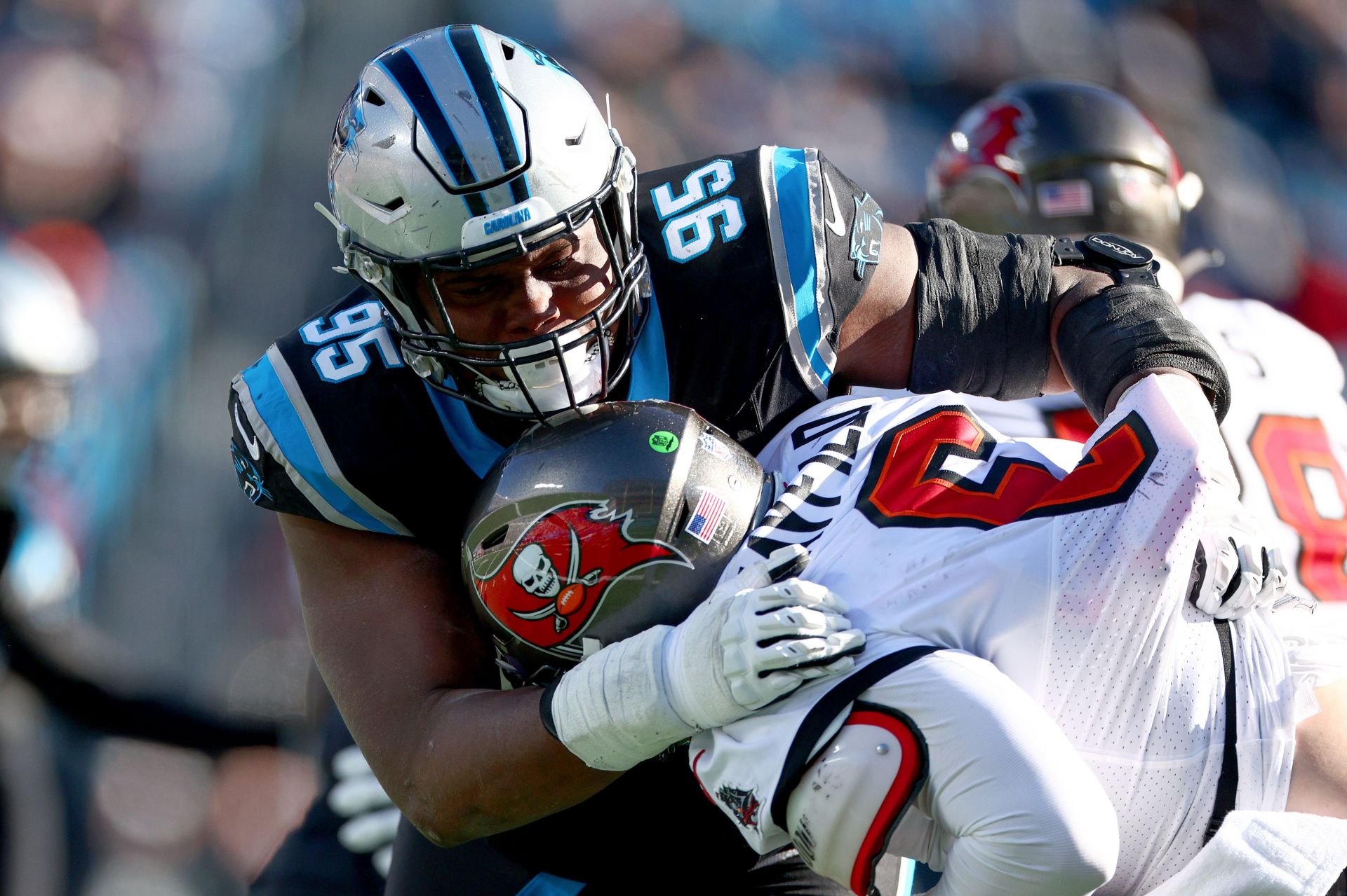 Derrick Brown during Tampa Bay Buccaneers v Carolina Panthers