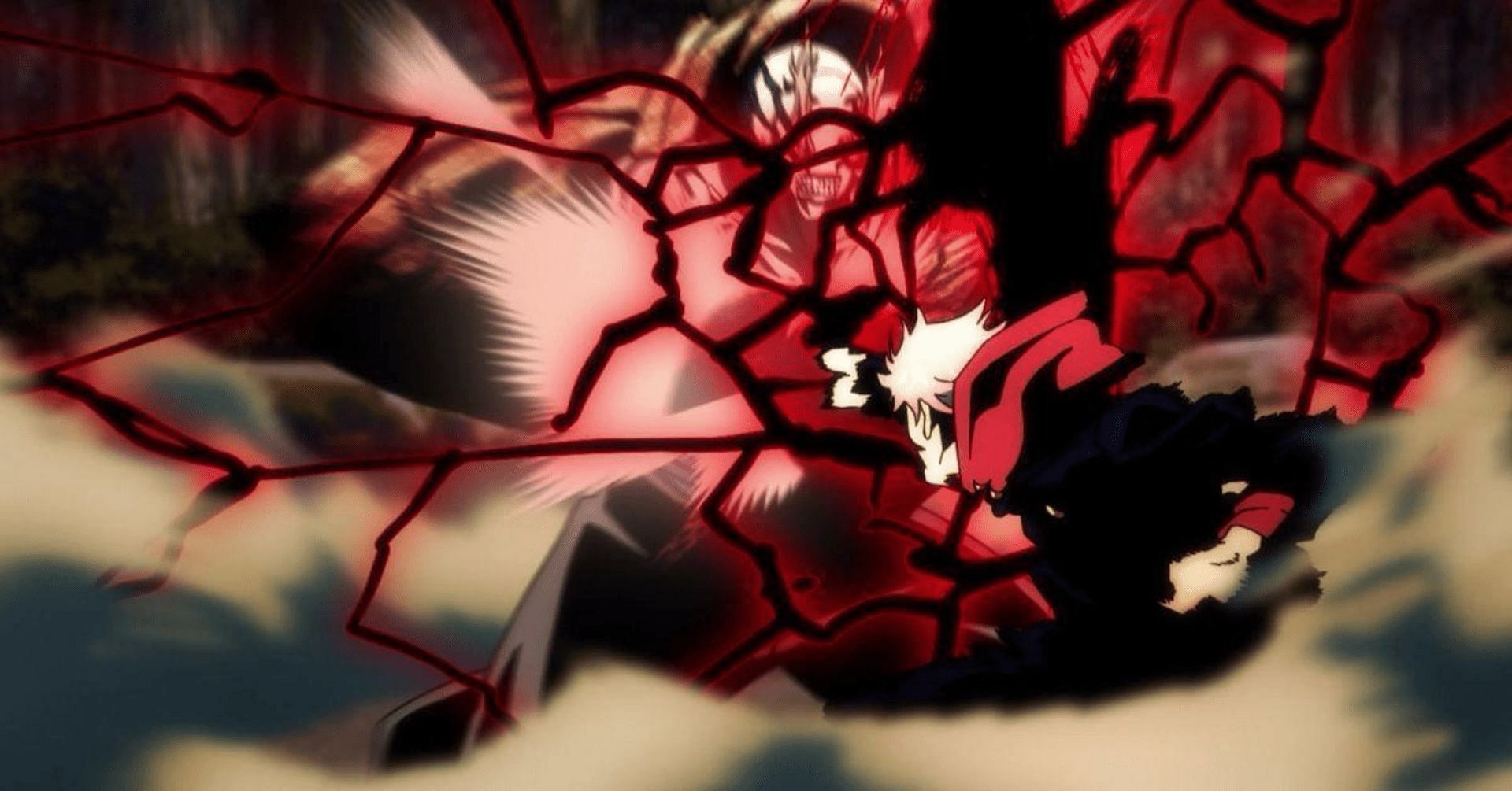 Black Flash in Jujutsu Kaisen (Image via MAPPA)