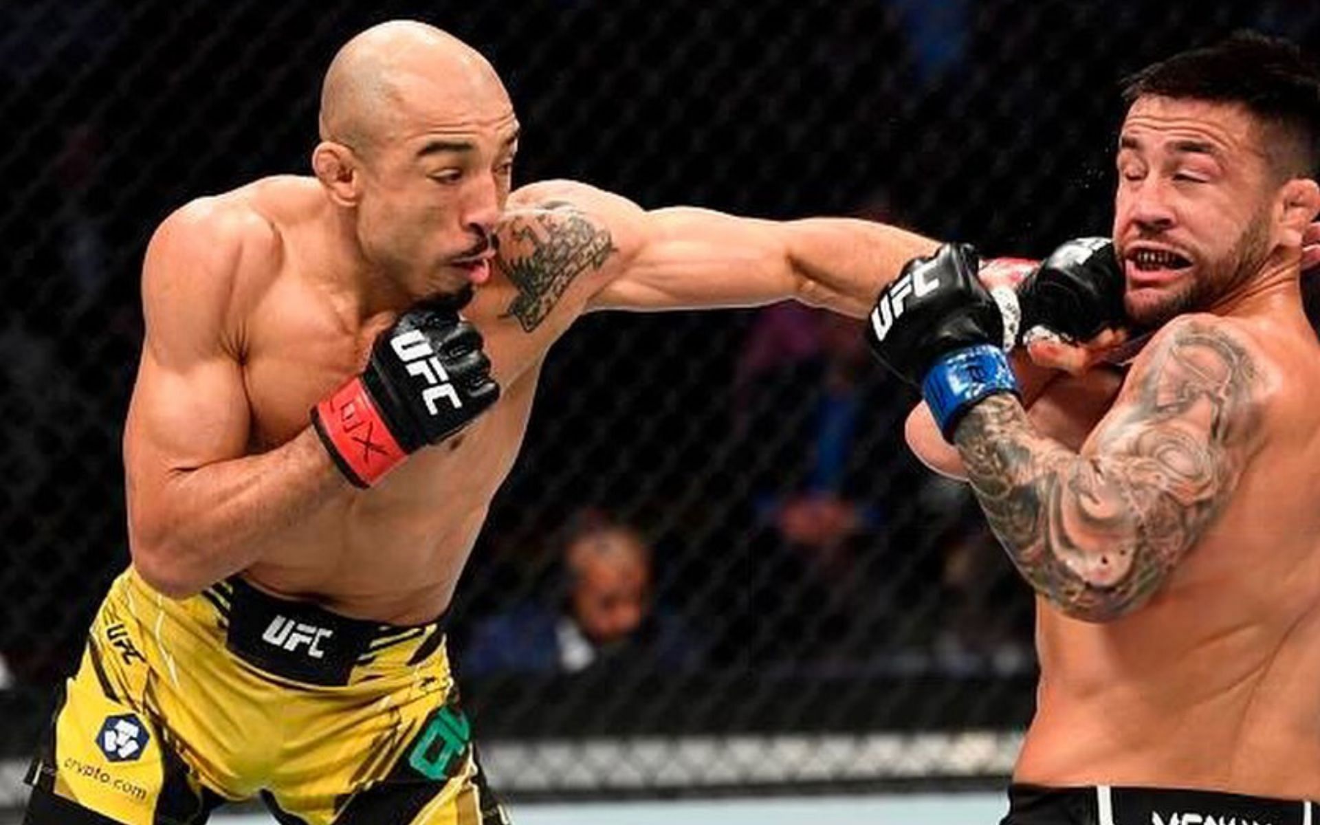 Jose Aldo (left) will return at UFC 301 against Jonathan Martinez [Photo Courtesy @josealdojunioroficial on Instagram]