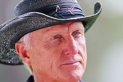 LIV chief Greg Norman spotted in Augusta’s gallery at the Masters following Rory McIlroy, Scottie Scheffler and more